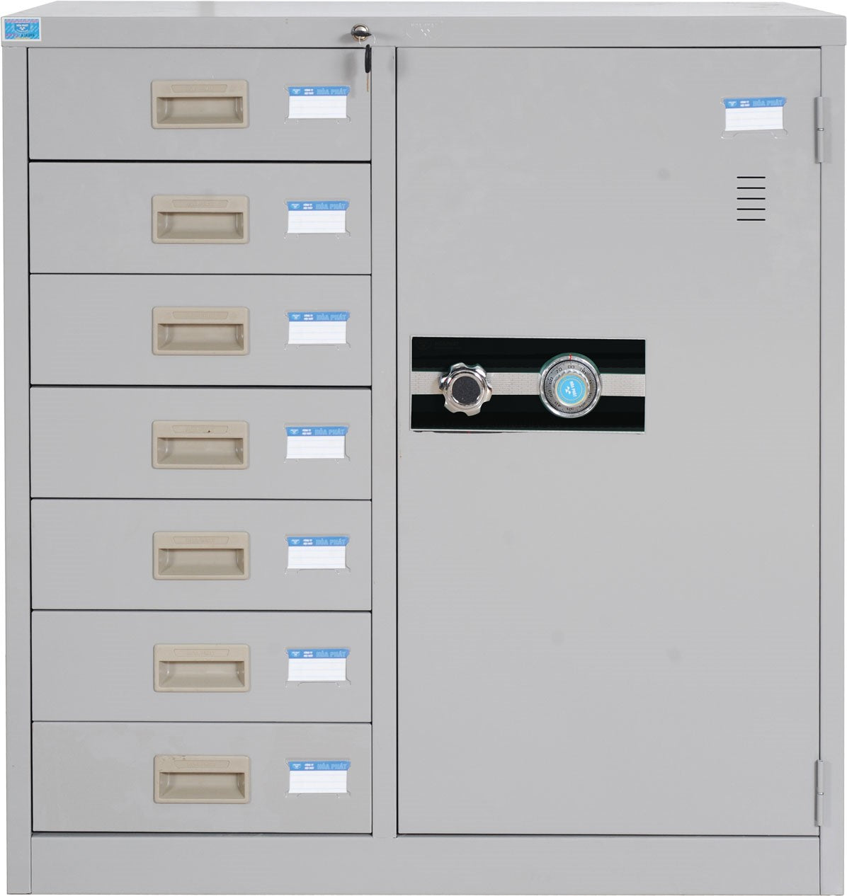 Tủ sắt sơn tĩnh điện 2 khoang Hòa Phát TU88-7D