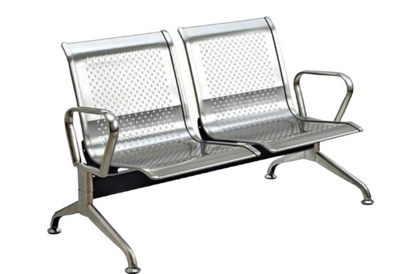 Ghế băng chờ inox -  Ghế 2 băng chờ INOXVIN cao cấp