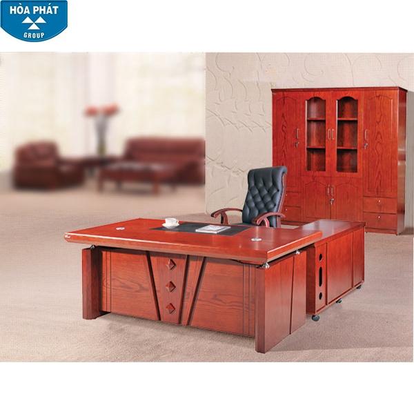 Bàn lãnh đạo mặt chữ nhật Hòa Phát DT2010V3