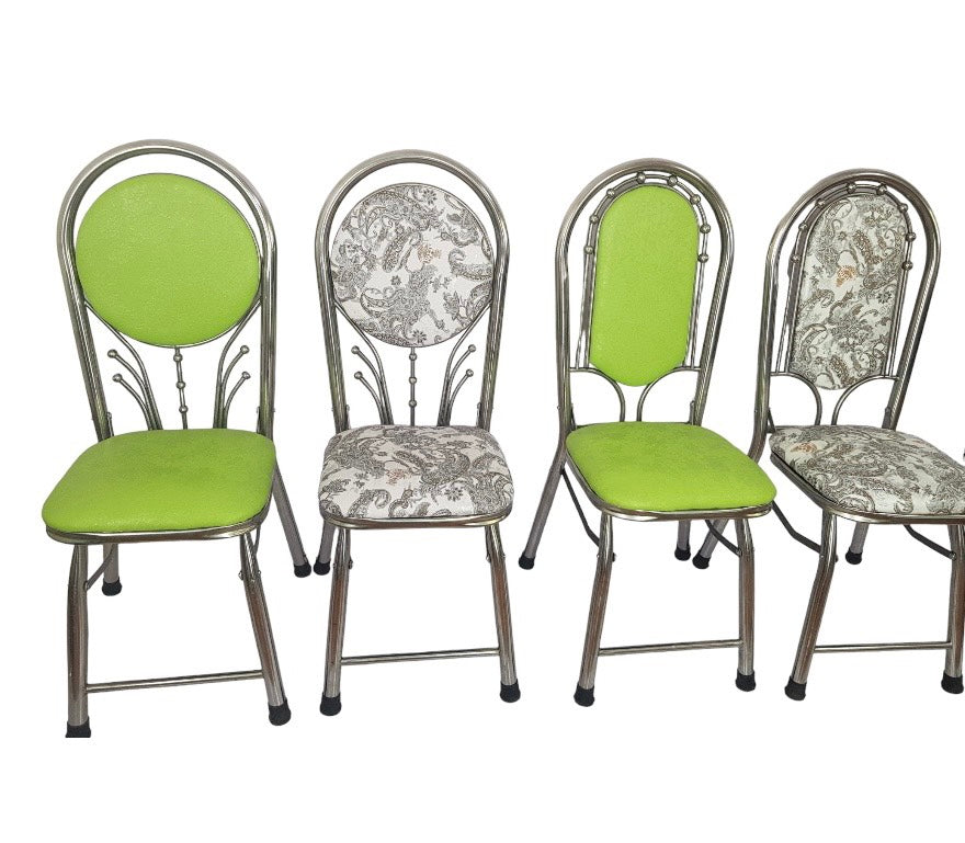 Ghế inox tròn tựa lưng - bọc nệm INOXVIN cao cấp