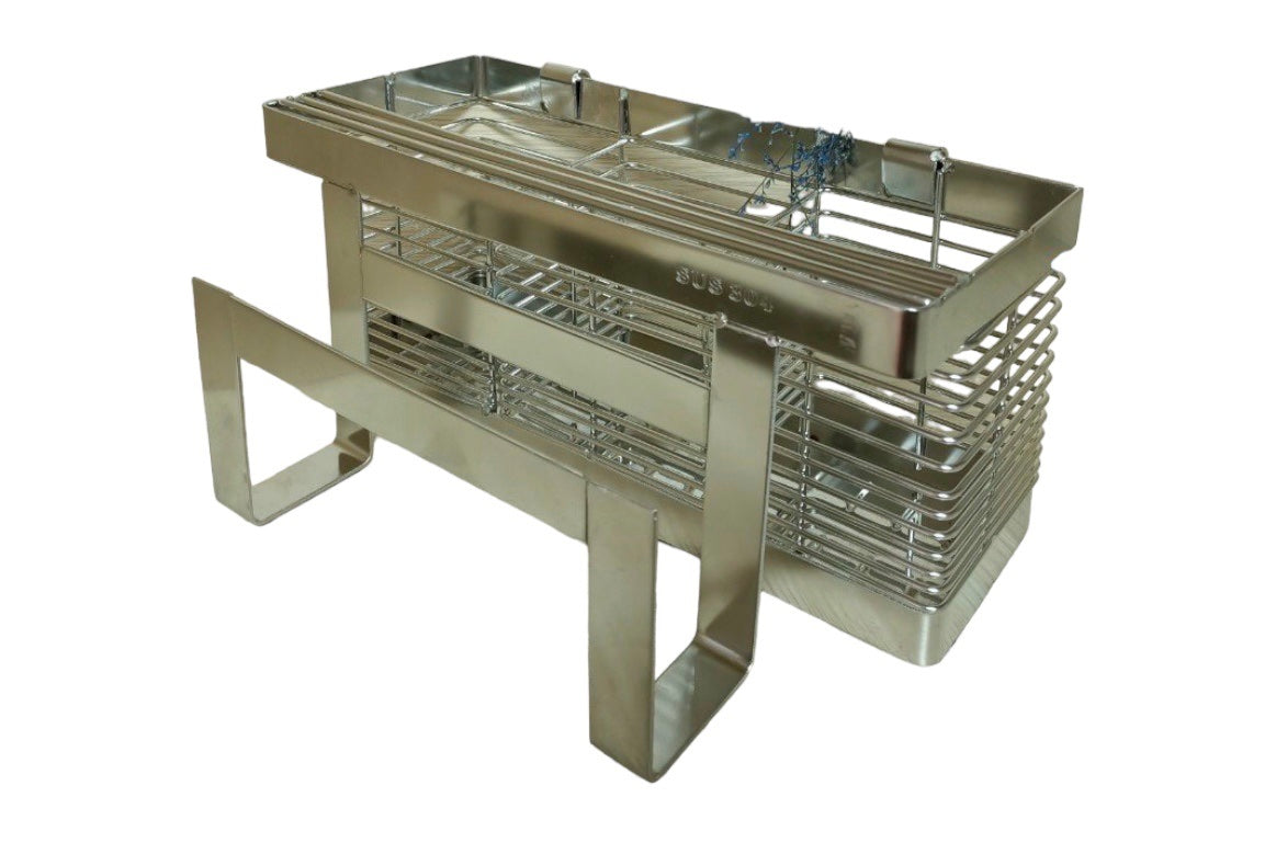 Kệ chén bát Inox - Kệ đa năng 2 tầng đũa III rời La inox304 - Gia dụng inoxvin