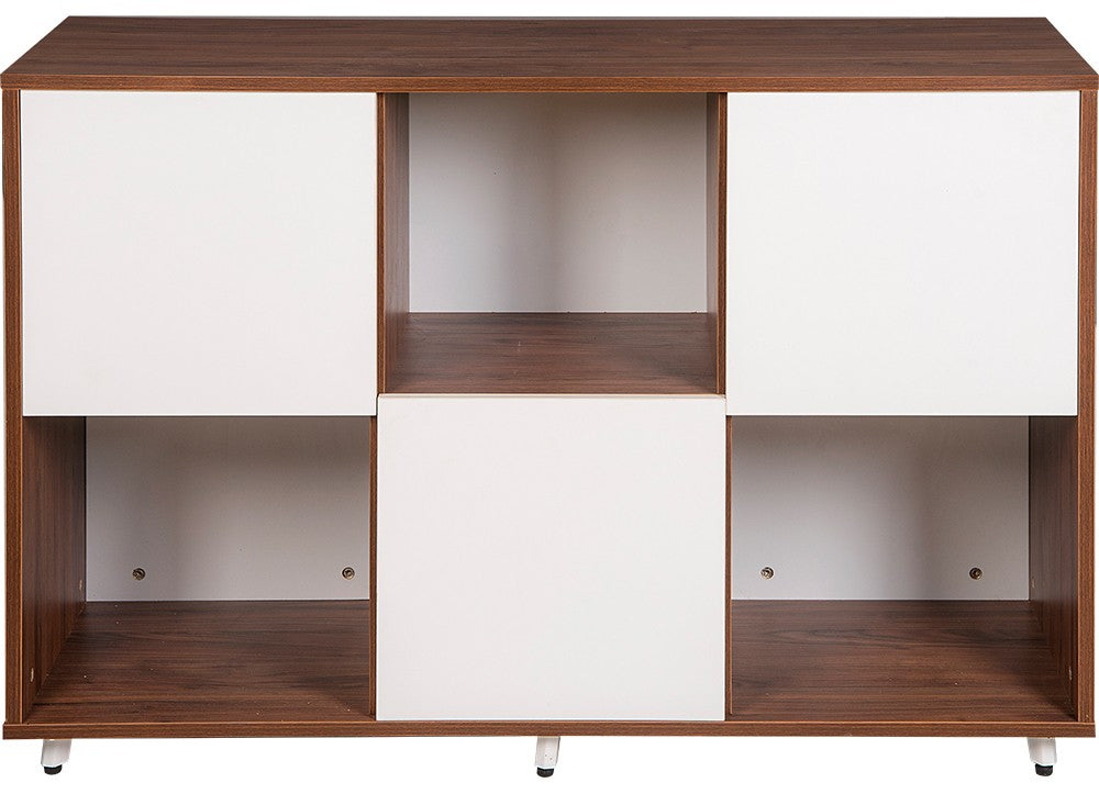 Tủ gỗ 2 mặt Hòa Phát LUX850-3T1 - Thiên Lộc