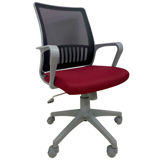 Ghế xoay lưới văn phòng HIFUWA-X2 (Đỏ đậm)