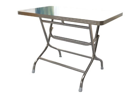 Bàn ghế ăn inox - Bàn ăn chữ nhật INOXVIN cao cấp