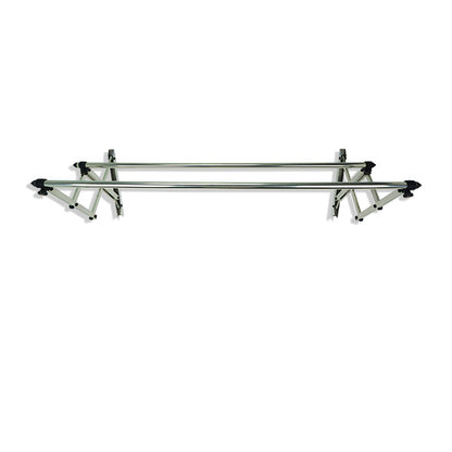 Sào phơi đồ inox - Sào treo tường 2 thanh (1m2)