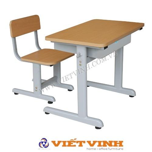 BÀN GHẾ HỌC SINH, PTTH, ĐẠI HỌC, CAO ĐẲNG, THCN THEO THÔNG TƯ - BHS106 - GHS106-3