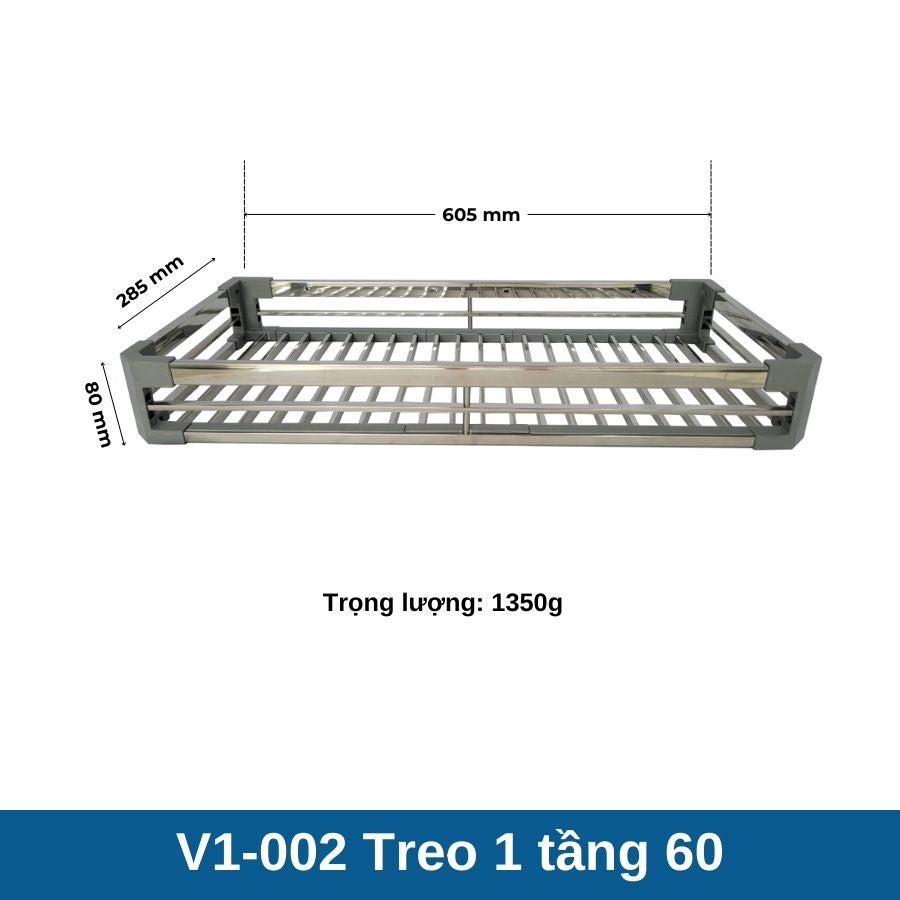 Treo inox 1 Tầng V1