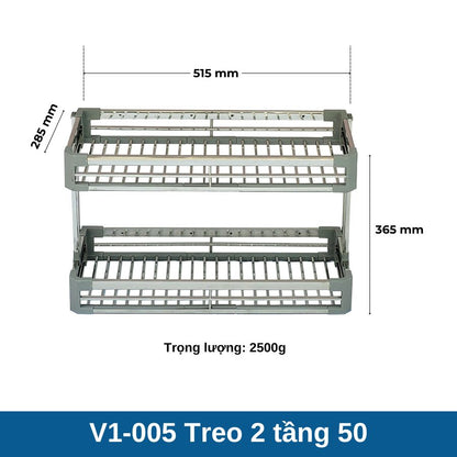 Treo inox 2 Tầng V1