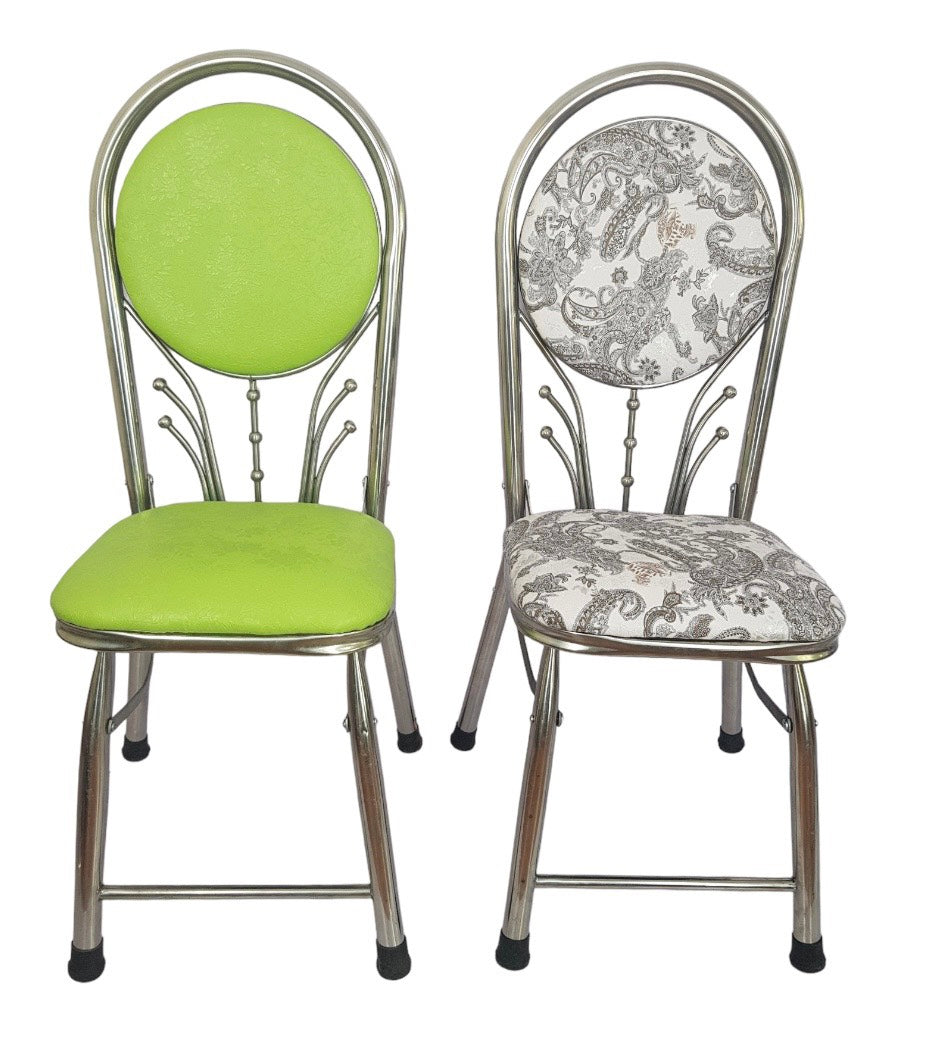 Ghế inox tròn tựa lưng - bọc nệm INOXVIN cao cấp