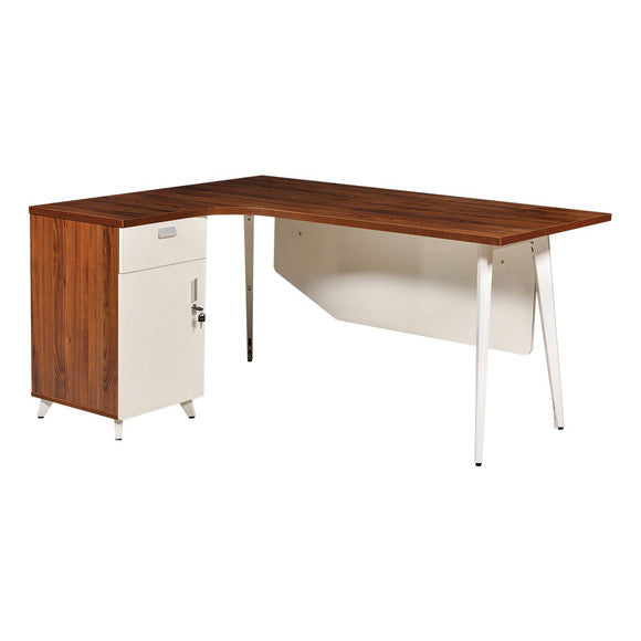 Bàn Chữ L Hộc Liền LUXL14HLC10 - Thiên Lộc