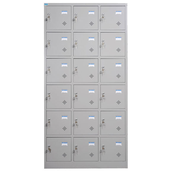 Tủ Locker Sắt 18 Ngăn The One TU986-3K - Thiên Lộc