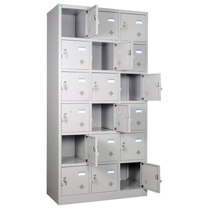 Tủ Locker Sắt 18 Ngăn The One TU986-3K - Thiên Lộc