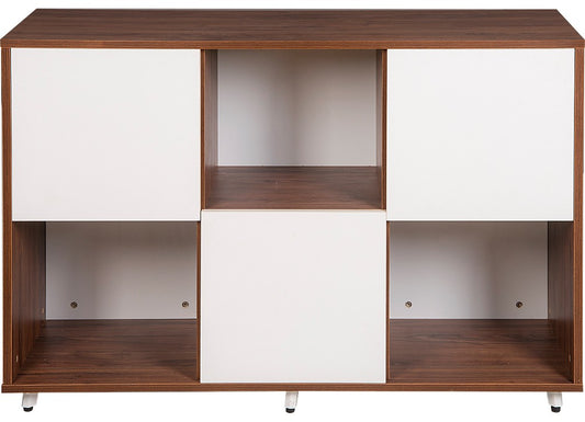 Tủ gỗ 2 mặt Hòa Phát LUX850-3T1 - Thiên Lộc