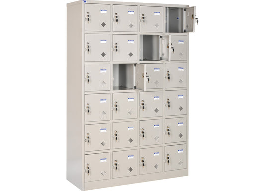 Tủ sắt sơn tĩnh điện 24 ngăn TU986-4K - Thiên Lộc